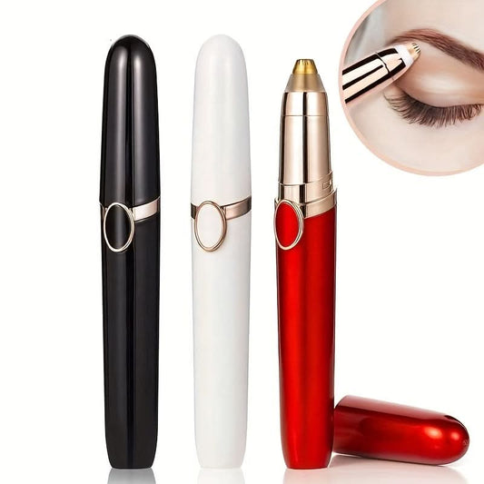 Portable Electric Eyebrow Hair Remover – Painless Trimming