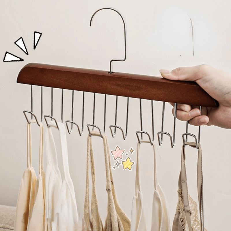 Wooden Sling Hanger – Underwear, Vest & Sundress Storage Rack