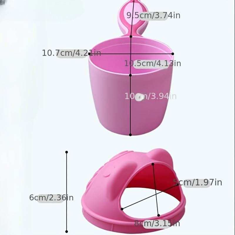 Gentle Eye Guard Baby Shampoo Rinse Cup – Safe and Hassle-Free