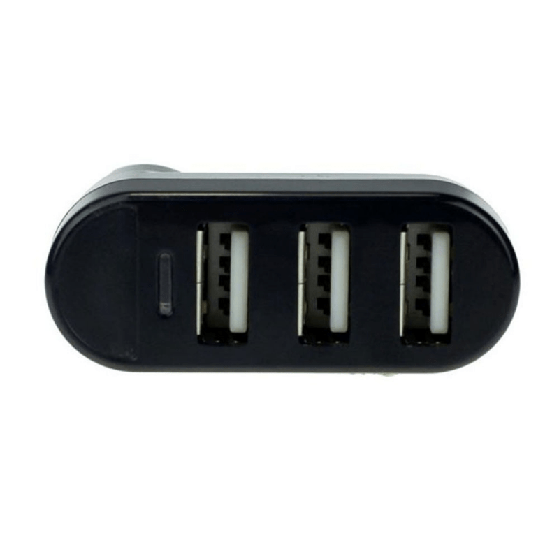 High-Quality 3-Port USB Hub – Mini Rotating Splitter for Laptop and PC