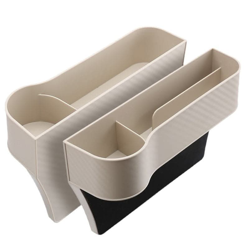 2-piece Car Seat Gap Organizer with Cup Holders – Multifunctional
