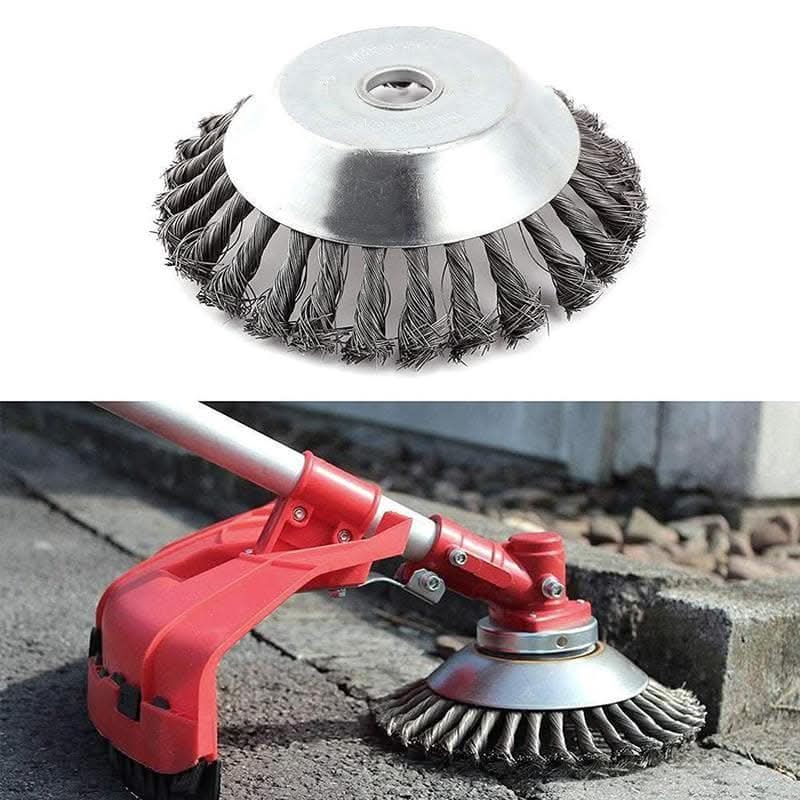 Multi-Purpose Steel Wire Trimmer Head for Efficient Lawn Care