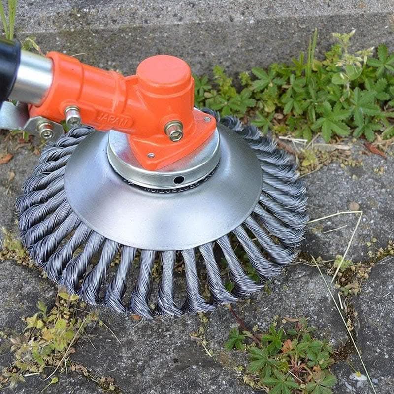 Multi-Purpose Steel Wire Trimmer Head for Efficient Lawn Care