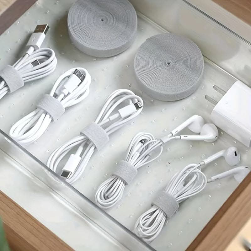 300cm Reusable Fastening Tape – Versatile Cable Management