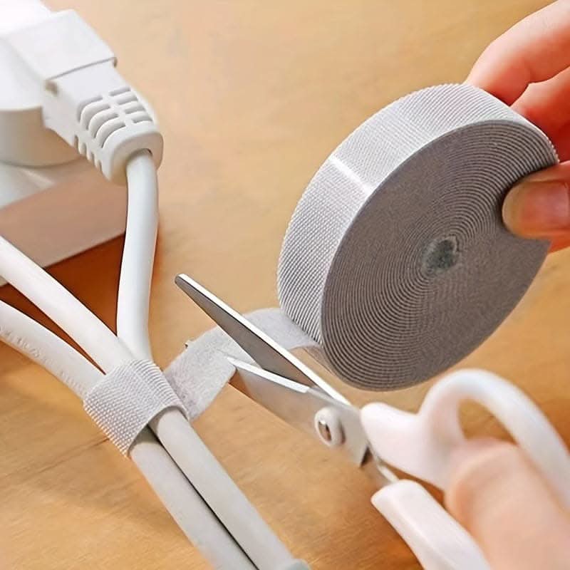 300cm Reusable Fastening Tape – Versatile Cable Management