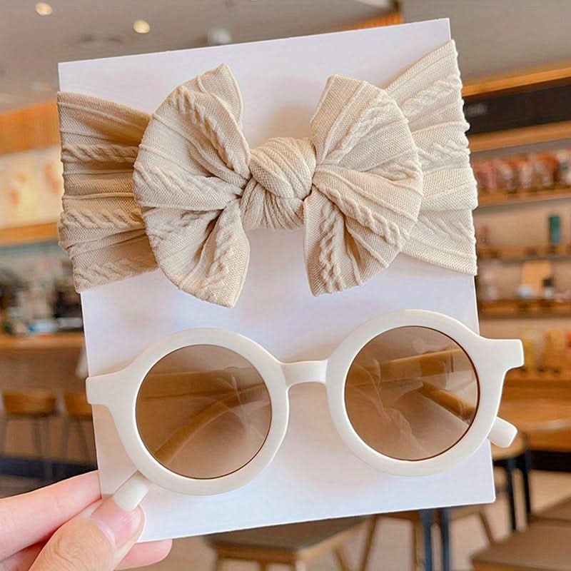Adorable Kids Glasses Headband Set - 2/4pcs