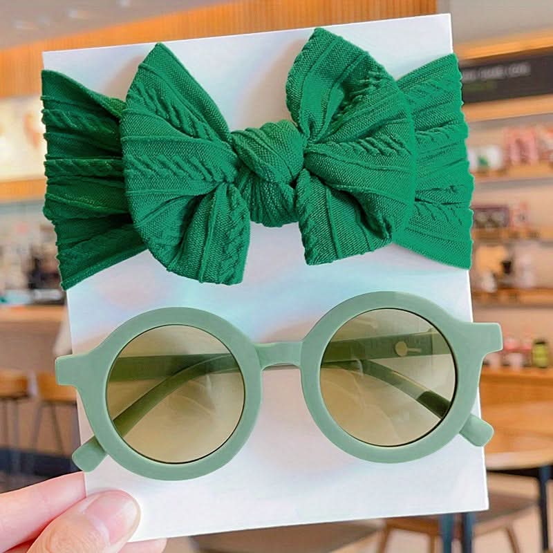 Adorable Kids Glasses Headband Set - 2/4pcs