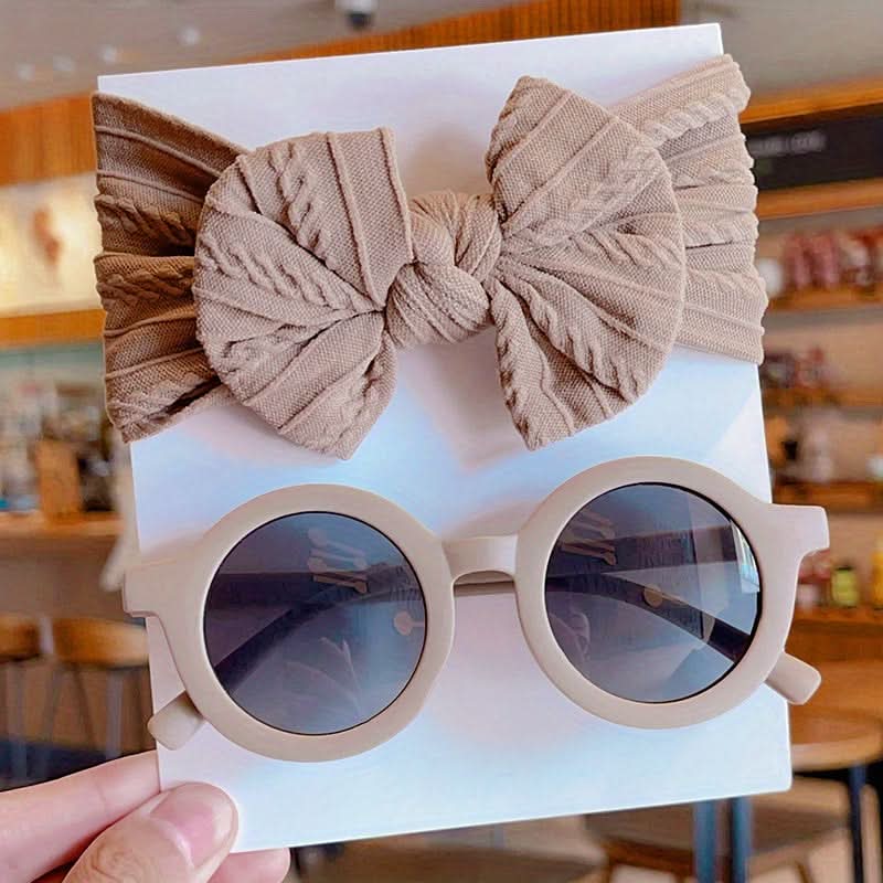 Adorable Kids Glasses Headband Set - 2/4pcs