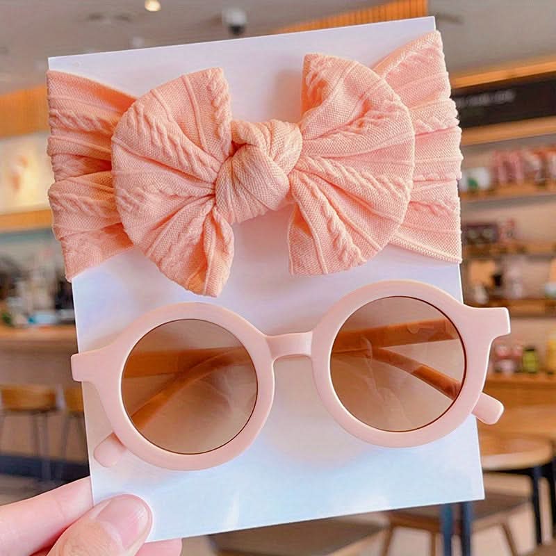 Adorable Kids Glasses Headband Set - 2/4pcs