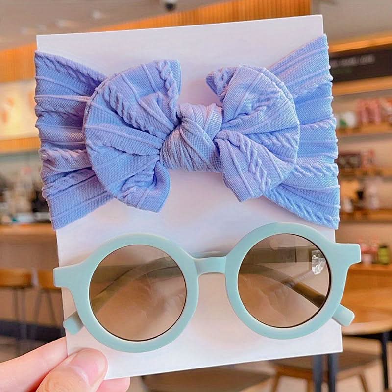 Adorable Kids Glasses Headband Set - 2/4pcs
