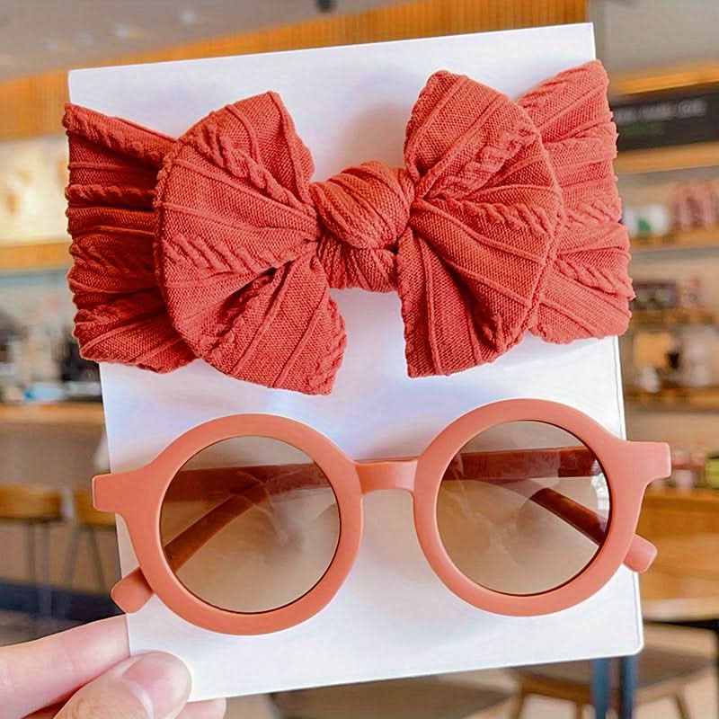 Adorable Kids Glasses Headband Set - 2/4pcs