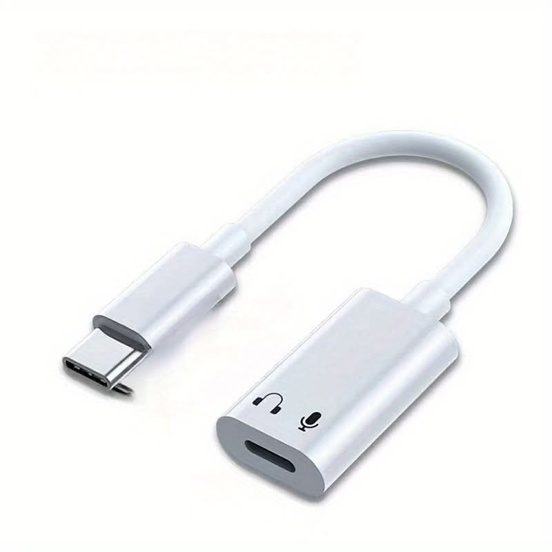 Universal Type-C to 3.5mm Headphone Adapter for iPhone 15