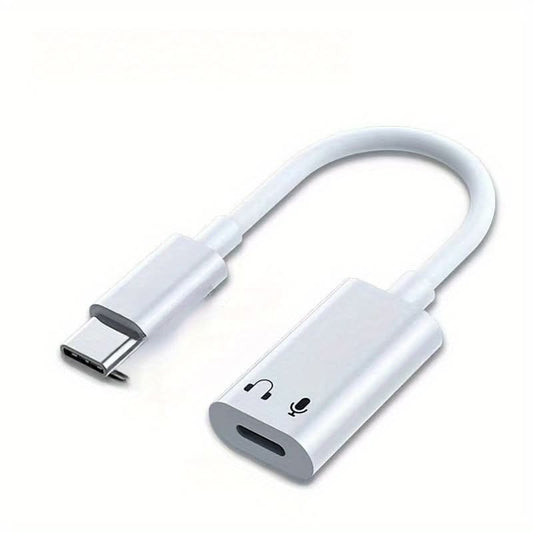 Universal Type-C to 3.5mm Headphone Adapter for iPhone 15