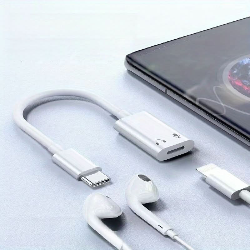 Universal Type-C to 3.5mm Headphone Adapter for iPhone 15