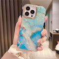 Vintage Marble iPhone Case with Tassel