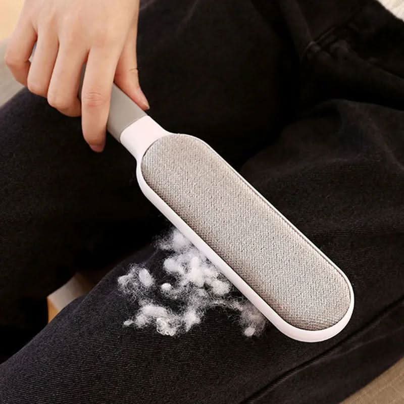 Reusable Double-Sided Electrostatic Pet Hair Remover Brush - Portable & Durable