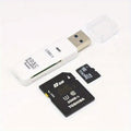 Mini High-Speed 2-in-1 Card Reader - USB 3.0 for Micro SD and TF Cards