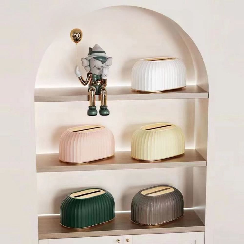 Nordic Multi-Functional Remote Control Tissue Box