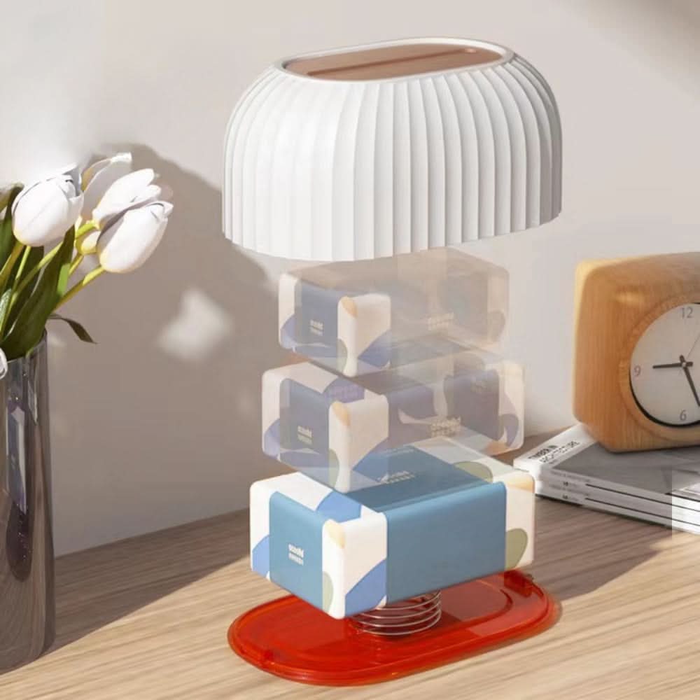 Nordic Multi-Functional Remote Control Tissue Box