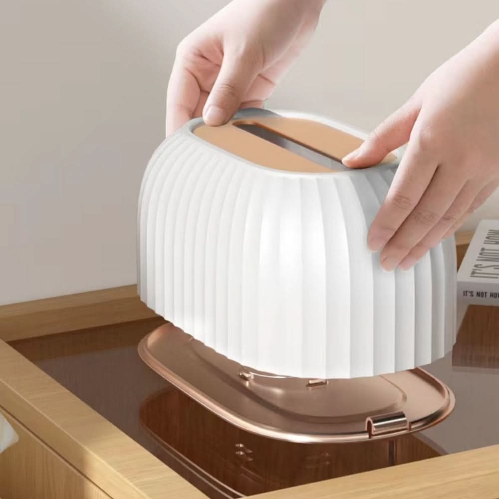 Nordic Multi-Functional Remote Control Tissue Box