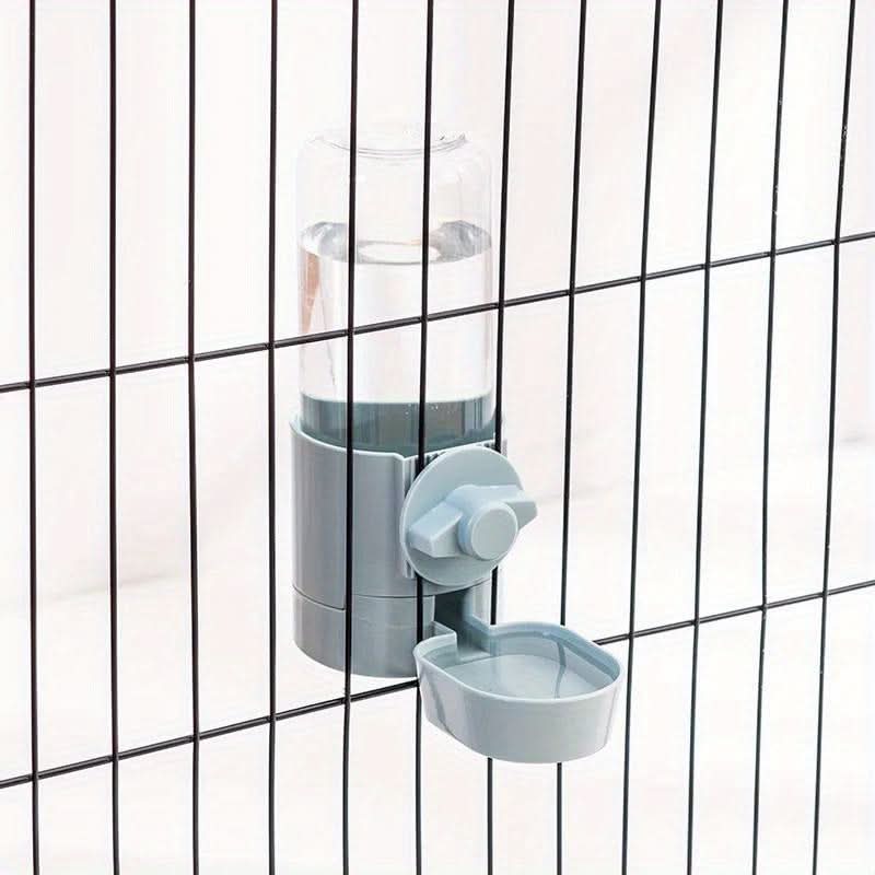 Hanging Bird Cage Feeder with Water Bottle and Food Dispenser – 500ml