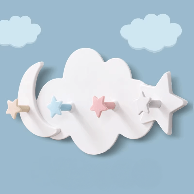 Adhesive Cloud Wall Hook, Strong Load-Bearing