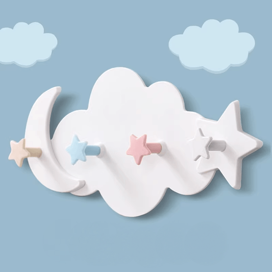 Adhesive Cloud Wall Hook, Strong Load-Bearing