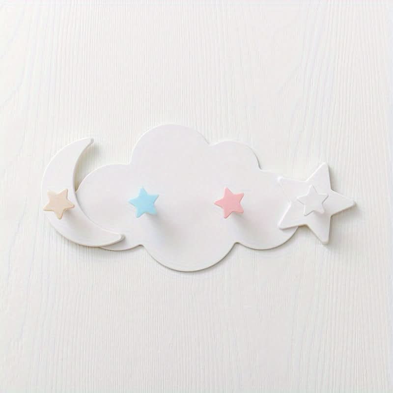 Adhesive Cloud Wall Hook, Strong Load-Bearing
