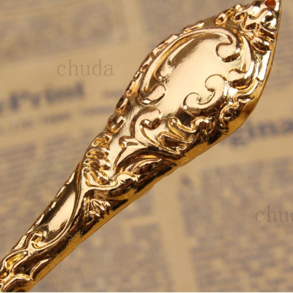 5X Metal Handheld Magnifier - Portable Reading Tool