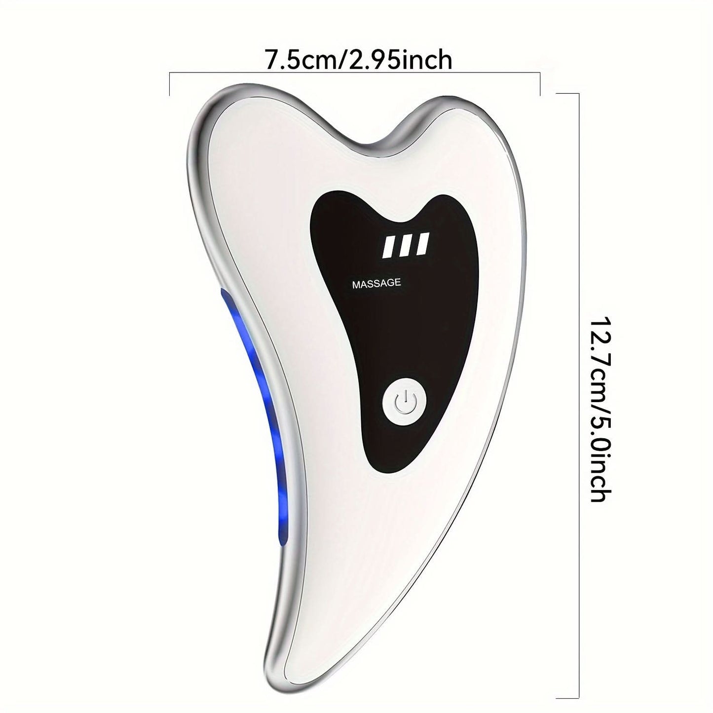 Rechargeable Facial & Neck Massager with LED