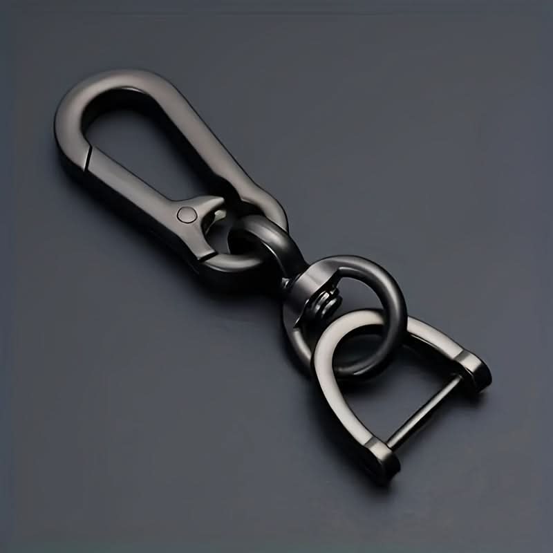 Anti-Loss Alloy Car Keychain – Scratch-Resistant, Phone Number Label