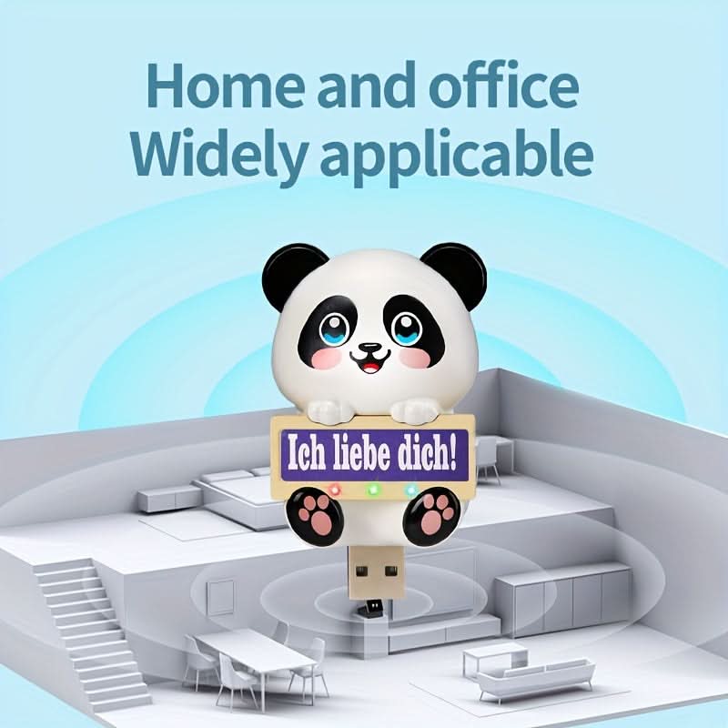 Cute Animal USB Air Purifier Ionizer – Odor Removal for Car & Home