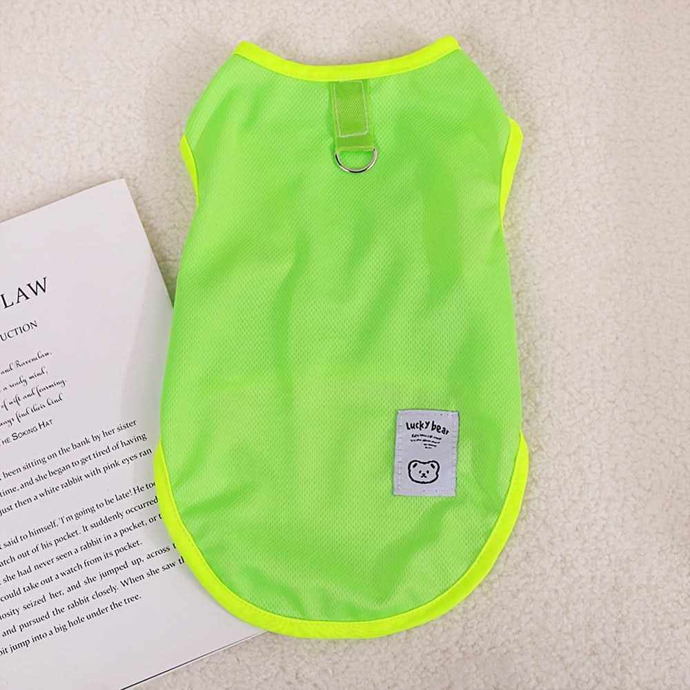 Breathable Mesh Pet Vest with Leash Hook