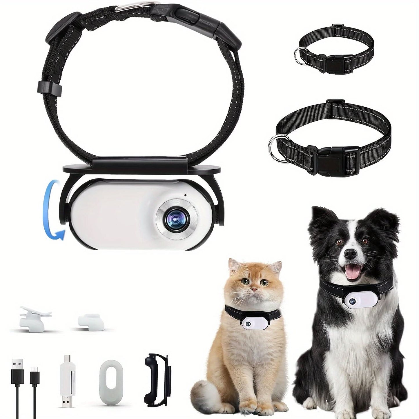 360° Rotating Magnetic HD Pet Camera