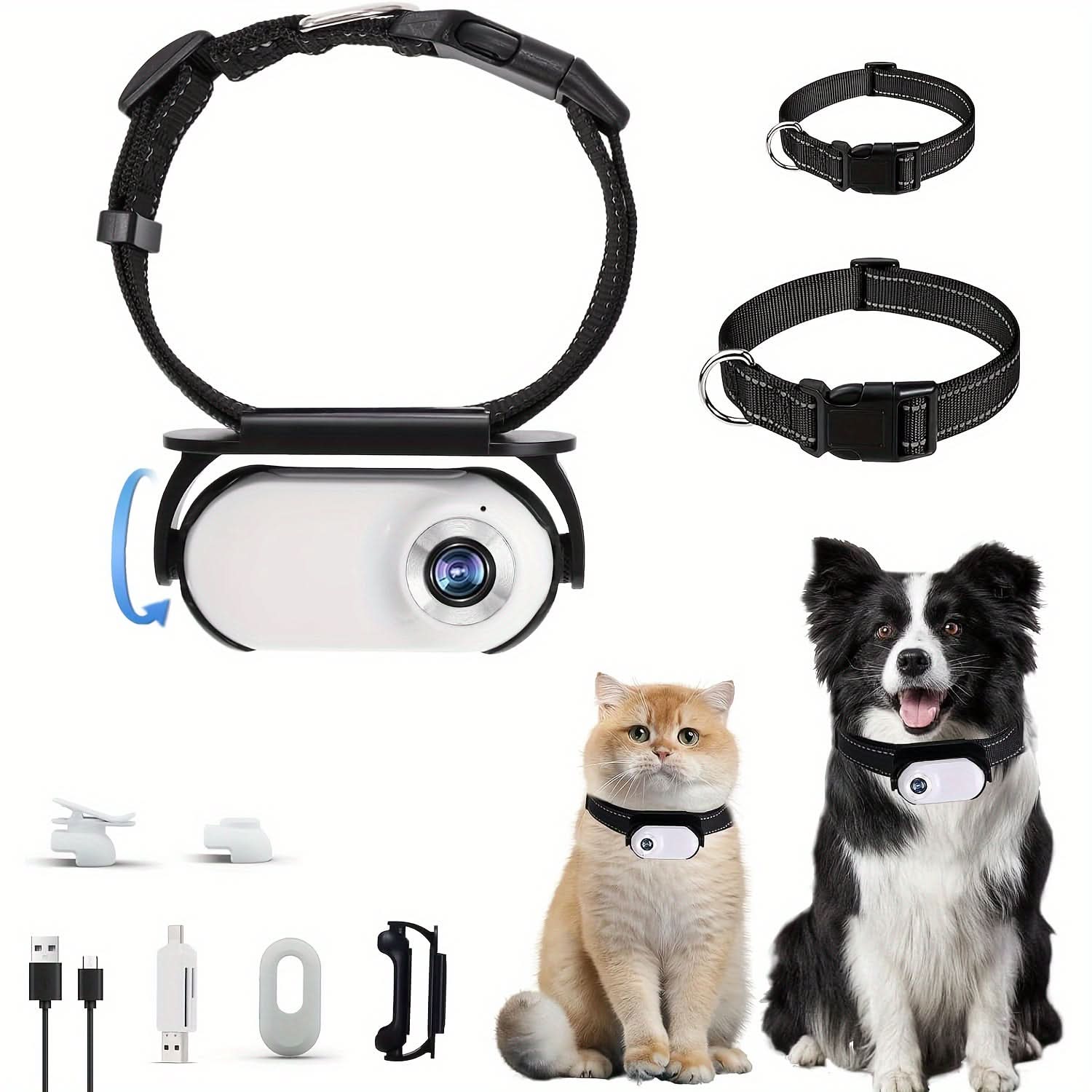 360° Rotating Magnetic HD Pet Camera
