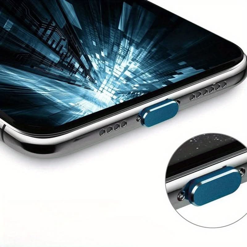 2PCS Aluminum Dust Plugs for iPhone & iPad