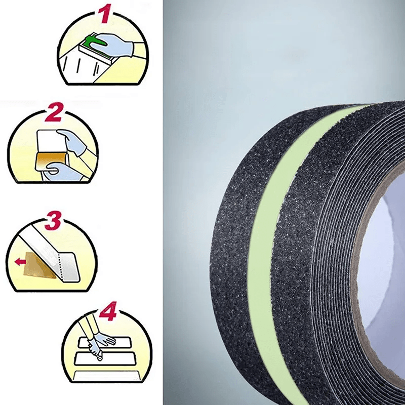 Glow-in-the-Dark Anti-Slip Tape Roll (5-meter long)