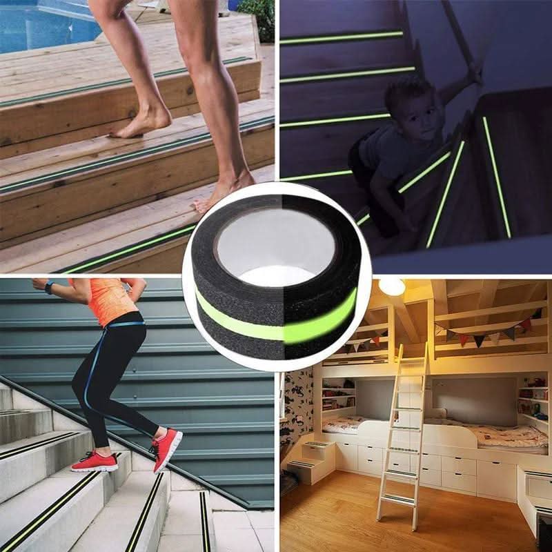 Glow-in-the-Dark Anti-Slip Tape Roll (5-meter long)