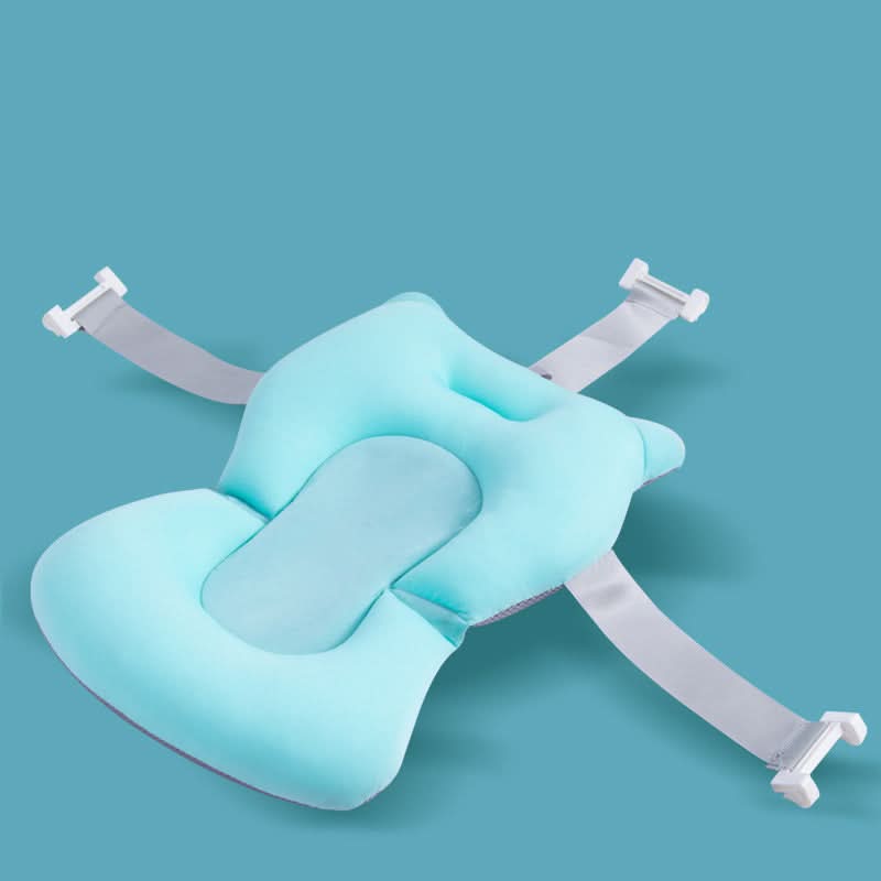 Non-Slip Baby Bathtub Pad, Foldable Nursing Bath Support Cushion, Shower Bath Mat for Infants