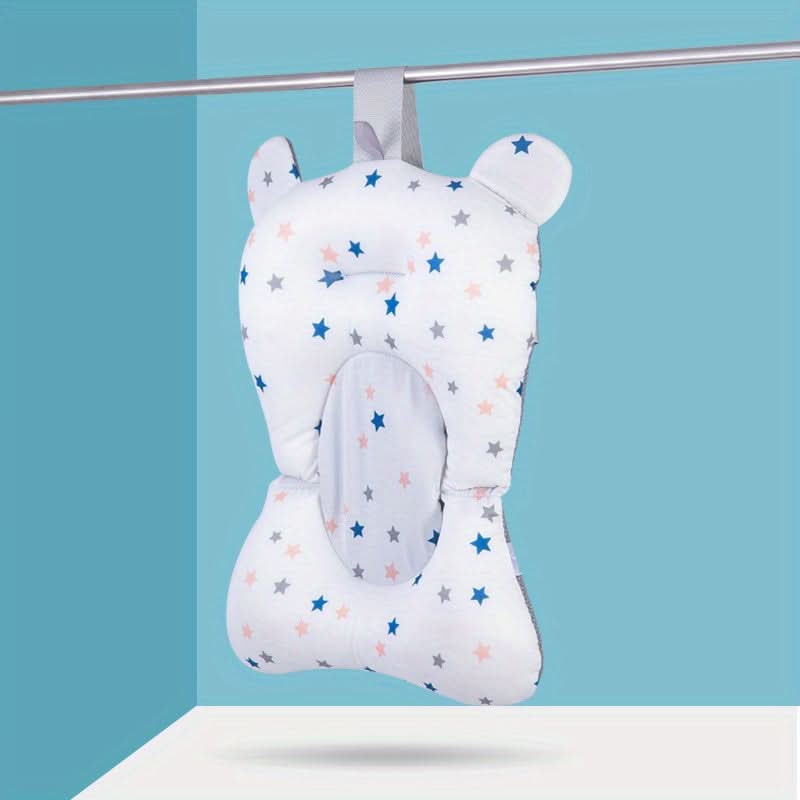 Non-Slip Baby Bathtub Pad, Foldable Nursing Bath Support Cushion, Shower Bath Mat for Infants