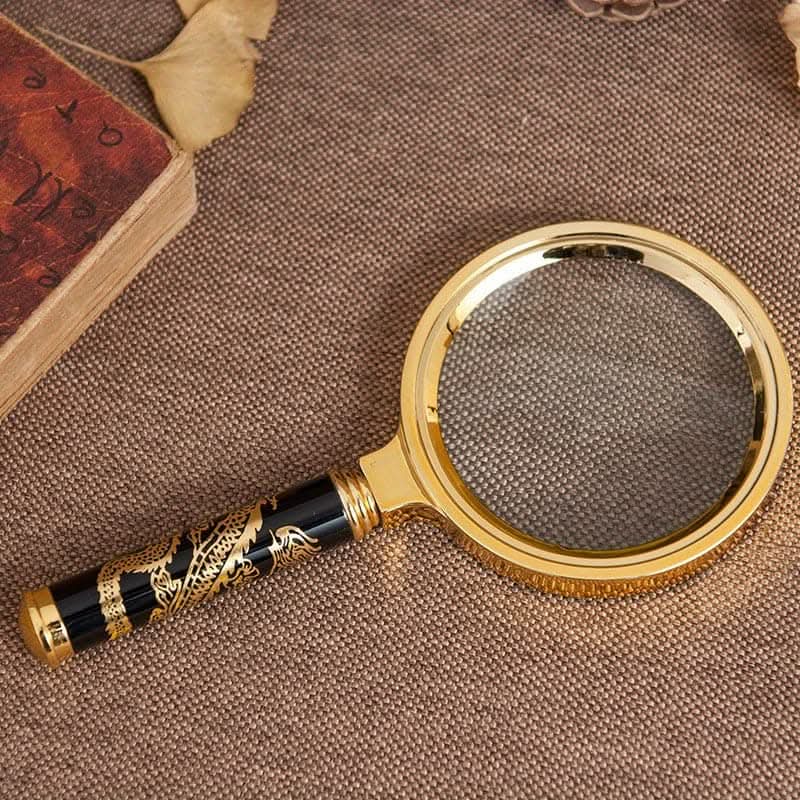 Ultra-Clear Handheld Magnifying Glass for Seniors