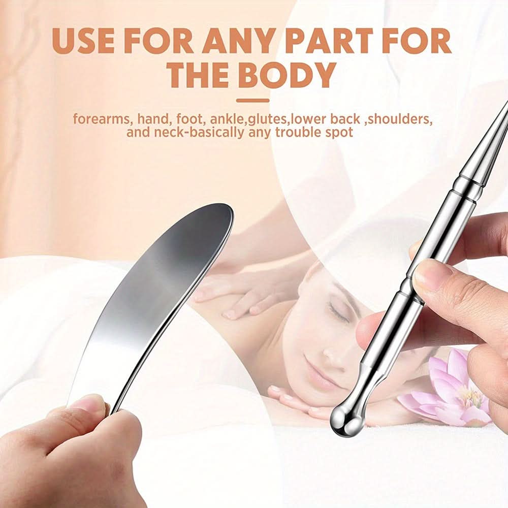 Stainless Steel Gua Sha Muscle Massager