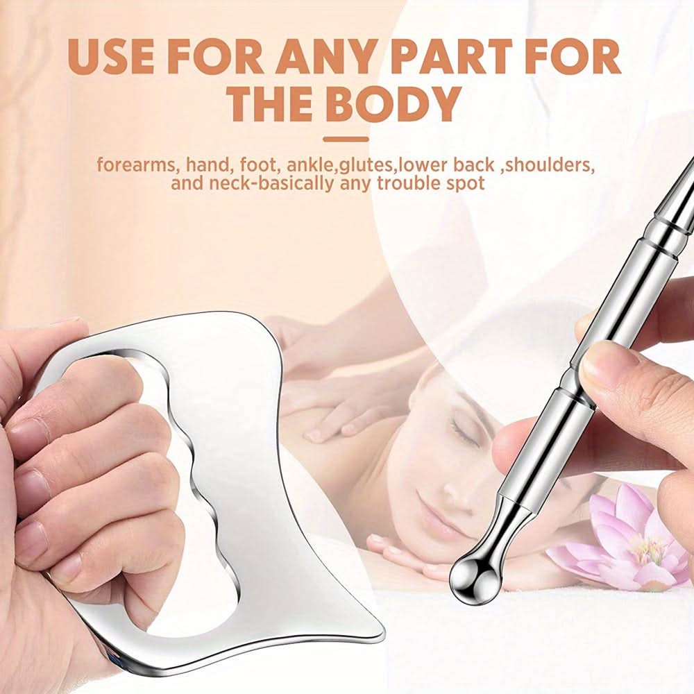 Stainless Steel Gua Sha Muscle Massager