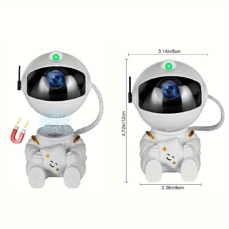 Remote-Control LED Star & Nebula Projector Light