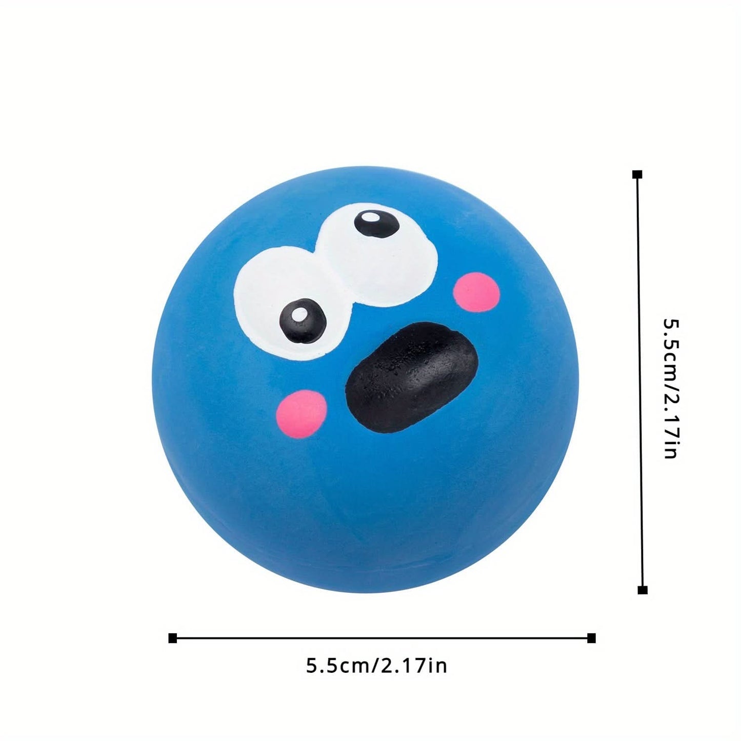 3 Pcs Rubber Squeaky Dog Chew Toy