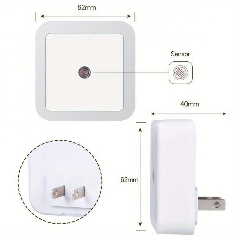 4pcs Smart LED Motion Sensor Night Lights