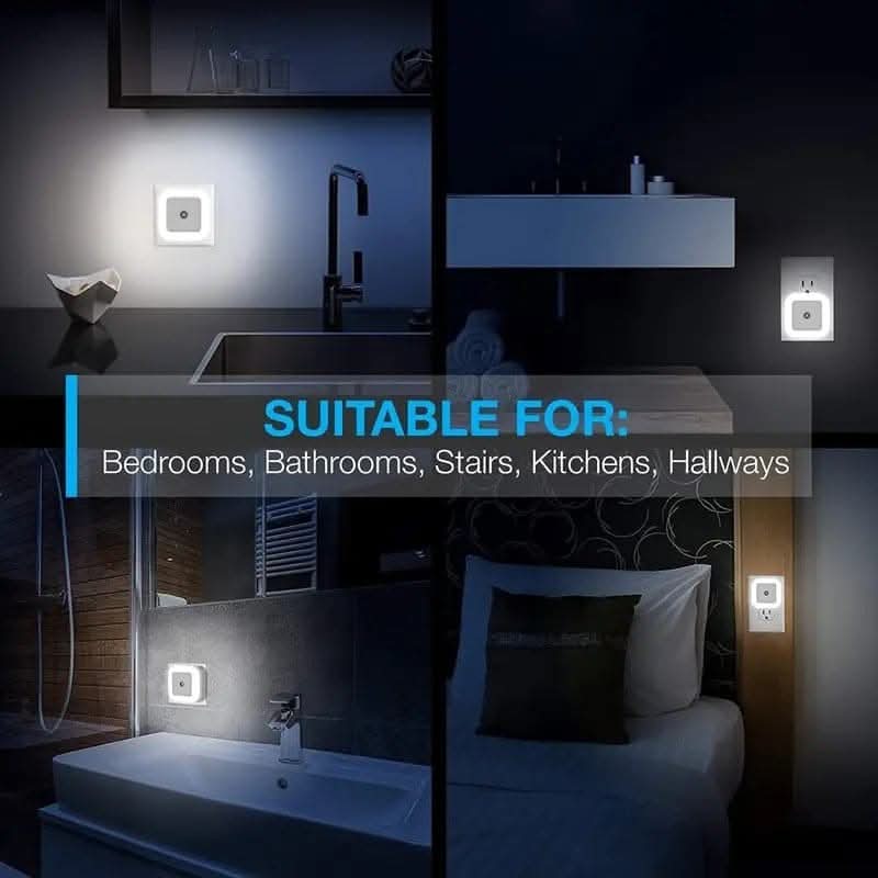 4pcs Smart LED Motion Sensor Night Lights