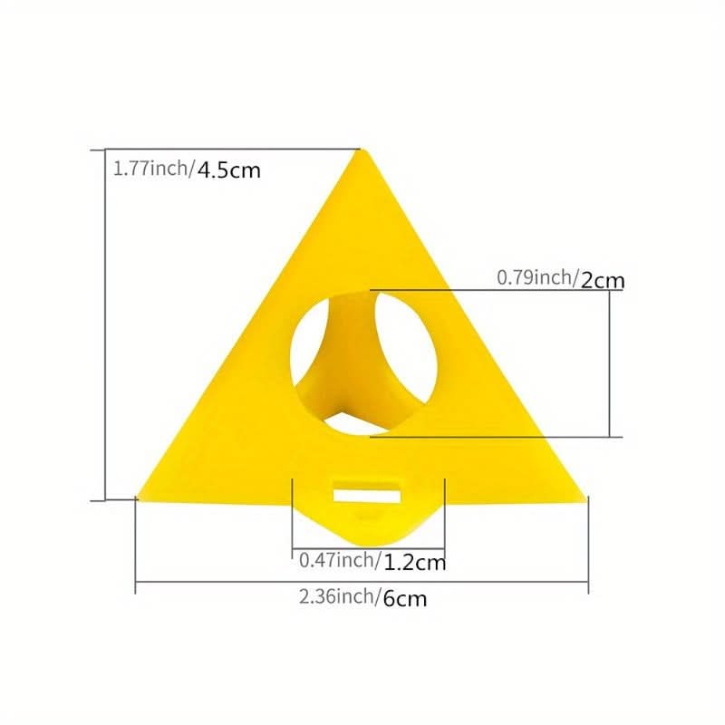 10-Piece Plastic Triangle Paint Stands
