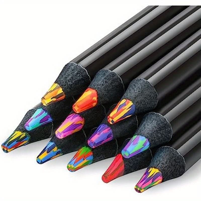 12-Pack Rainbow Gradient Magic Color Pencil Markers