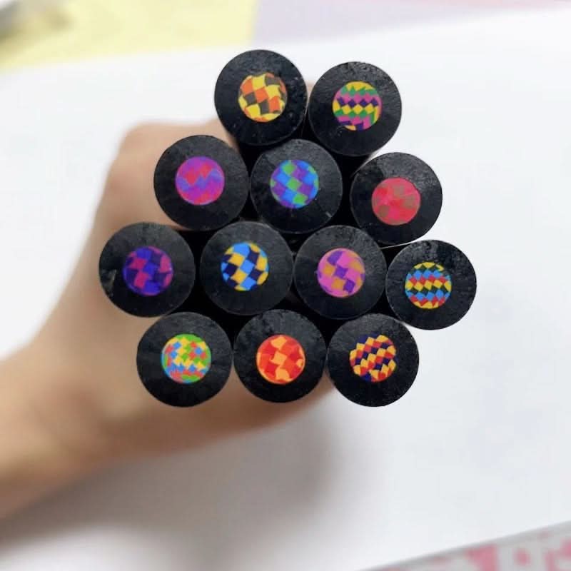 12-Pack Rainbow Gradient Magic Color Pencil Markers